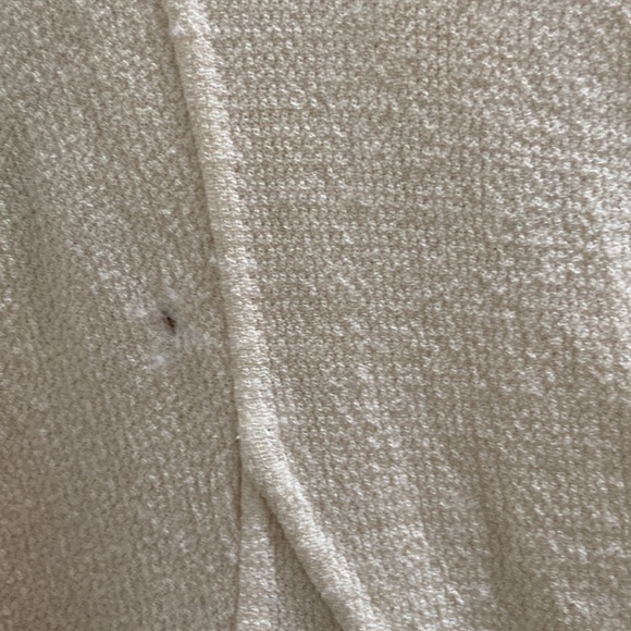 ST. John neutral cream vintage sweater jacket Sz 4 - Picture 7 of 11
